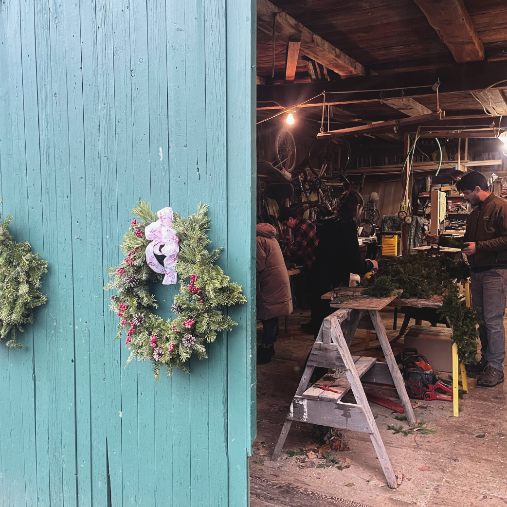 wreath making workshop